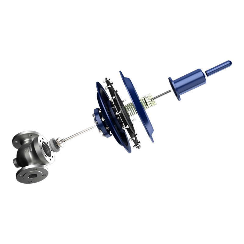 Regulator tekanan mikro yang dioperasikan sendiri seri BR.W512