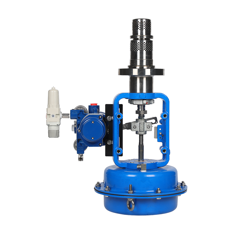 Katup kontrol satu kursi depresurisasi multistage Seri BR.W61D